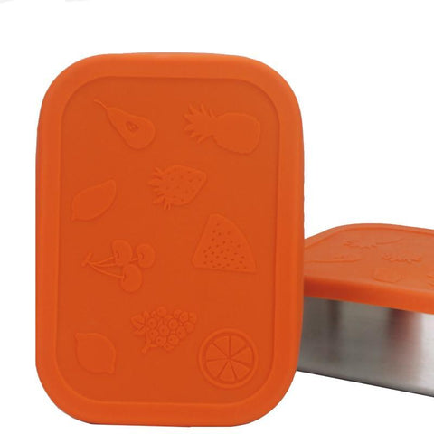 Image of Stainless Steel Bento Box with Silicone Lid Leak proof Lunch Box