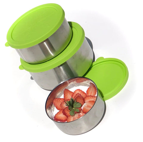 Image of Stainless Steel Lunch Containers For Kids  Toddlers BPA  FREE Plastic FREE Zero WASTE  LIfeStyle