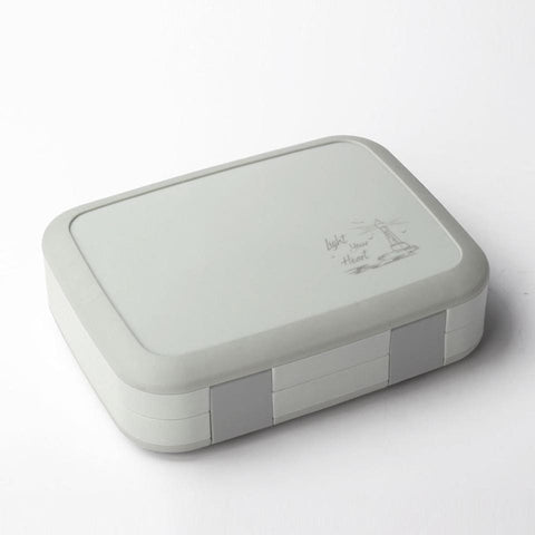 Bento Box 5 compartments Leakproof BPA FREE with Removable Tray Easy to clean Durable and BPA FREE