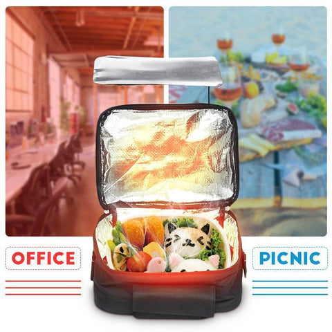Image of Mini Personal  Oven Lunch Box - Instant Food Heater / Warmer