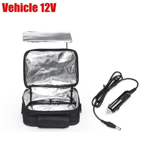 Car Food Warmer Portable 12V Personal Oven for Car Heat Lunch Box